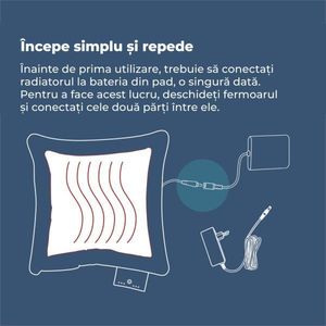 Perna electrica cu acumulator Beurer albastru imagine