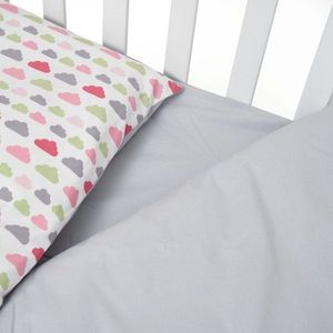 Set lenjerie de pat cu 3 piese din bumbac Twins 120x60 cm imagine