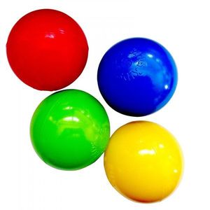 Set 500 bile colorate pentru piscina 65 mm imagine