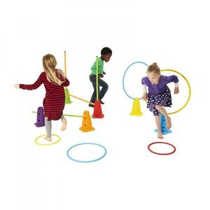 Set 6 bastoane pentru activitati motorii Gonge 100 cm imagine