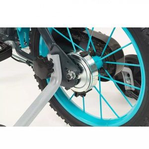 Bicicleta pentru copii Toimsa Blue Ice 14 inch cu roti ajutatoare, suport si sticla de apa imagine