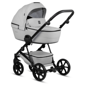 Carucior 2 in 1 Tutis Viva 5+ Cloud 085 din piele ecologica, sezut reversibil, spatar reglabil, roti cu blocare, bara detasabila, accesorii incluse imagine