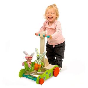 Antemergator din lemn Iepurasii saltareti imagine