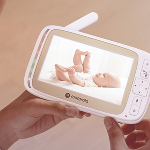 Monitor video pentru bebelusi Motorola VM45 Connect cu Wi-Fi imagine