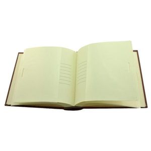 Album foto decor cu insertie broderie, 100 fotografii 10x15 culoare maro inchis imagine