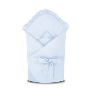 Paturica de infasat MimiNu din bumbac 75x75 cm Colectia Royal Blue imagine