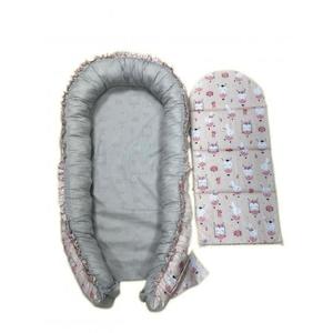 Baby Nest pentru bebelusi Bunny Pink imagine