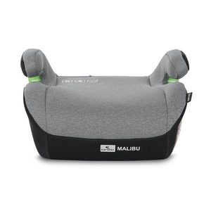 Inaltator auto cu isofix Lorelli Malibu Grey 6-12 ani, 125-150 cm, cu conectori pentru ghidaj imagine