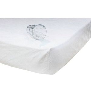 Set 2 cearceafuri impermeabile cu elastic 120x60 cm Beberoyal imagine