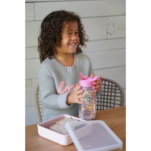 Sticla de apa cu pereti dubli Melii Pink 300 ml imagine