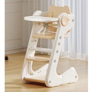 Scaun de masa pentru copii Nichiduta Garden Brown Bear, utilizare multipla, cu tavita reglabila si detasabila, spatiu de depozitare, dimesniune 87 x 45 x 56 cm imagine