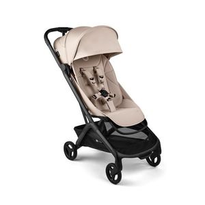 Carucior pentru copii Bugaboo Butterfly 2 Black Desert Taupe cu spatar reglabil, compatibil avion, pliere ultra-compacta, suspensii imagine