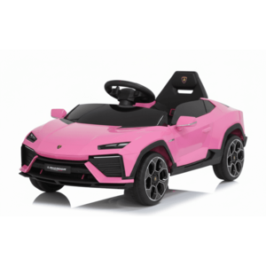 Masinuta electrica pentru copii Lamborghini Lanzador Pink cu licenta, telecomanda 2.4G, motoare 2x35w, acumulator 12V4.5Ah, deschidere usi, sistem troller, lumini led, slow start, centura siguranta in 3 puncte imagine