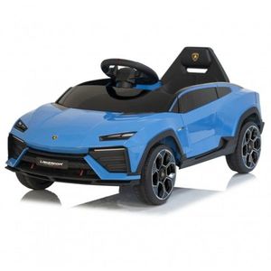 Masinuta electrica pentru copii Lamborghini Lanzador Blue cu licenta, telecomanda 2.4G, motoare 2x35w, acumulator 12V4.5Ah, deschidere usi, sistem troller, lumini led, slow start, centura siguranta in 3 puncte imagine