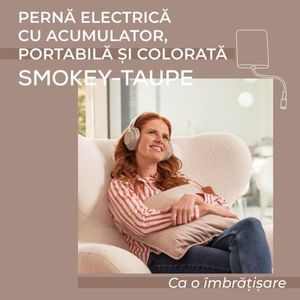 Perna electrica cu acumulator Beurer Taupe imagine
