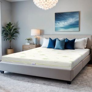 Saltea de pat super ortopedica Aloe vera fit 150x200 imagine