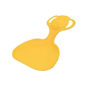 Sanie pentru copii usoara tip plansa Dohany Galben, greutate admisa 50 kg imagine