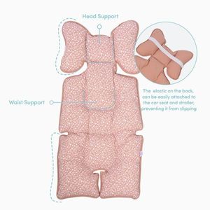 Protectie textila caruciorscaun auto Salmon Pink SeviBebe imagine