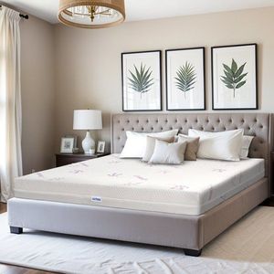 Saltea de pat ortopedica reversibila latex gel 80x190 Rebel Teenage imagine