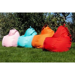 Fotoliu puf Bean bag red XXL cu husa interioara imagine