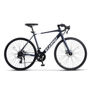 Bicicleta CursieraCyclocross E-Carpat Adv A28320C Negru, 28 inch, cadru aluminiu, 16 viteze, echipare Carpat, frane disc, cabluri integrate imagine