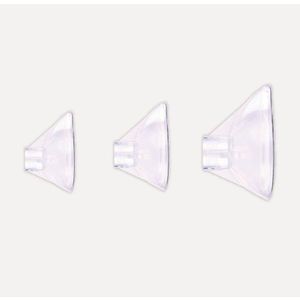 Camera de inhalare antistatica pentru aerosol cu 3 masti din silicon DL-10 Easycare imagine