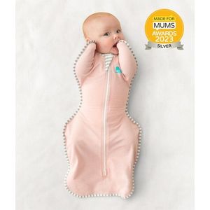 Sac de dormit pentru infasat Love to Dream Swaddle Up Dusty Pink 2.2-3.8 kg 1 Tog imagine
