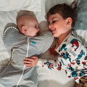 Sac de dormit pentru infasat Love to Dream Swaddle Up Sand Dollar M 6-8.5 kg 1 Tog imagine