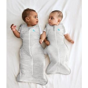 Sac de dormit de tranzitie pentru infasat si rostogolit Love to Dream Swaddle Up Gri L 8.5-11 kg 1 Tog imagine
