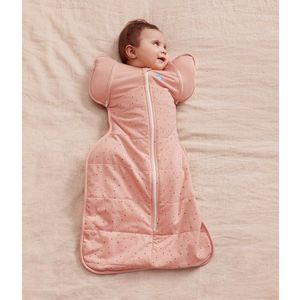 Sac de dormit de tranzitie pentru infasat si rostogolit Love to Dream Swaddle Up Rose M 6-8.5 kg 2.5 Tog imagine