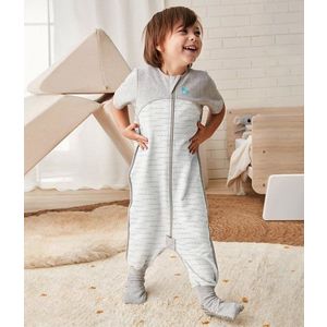 Sac de dormit cu picioruse si maneca scurta Love to Dream Alb 1 Tog 3 ani imagine