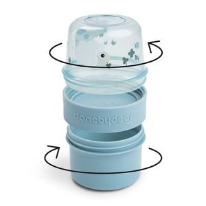 Recipient pentru gustari Done by Deer dublu blue imagine