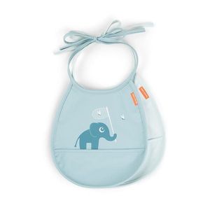 Set 2 bavetici cu buzunar Done by Deer Elphee blue imagine