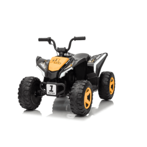 Atv electric pentru copii Nichiduta SuperMax Orange cu echipare premium, acumulator 24V, motor 2x65w, acceleratie pe ghidon, benzi luminoase integrate pe caroserie, usbbluetooth, incarcator inclus imagine