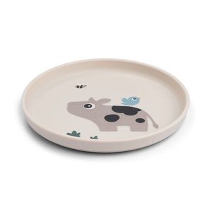 Farfurie antialunecare Done by Deer Foodie Tiny Farm sand imagine