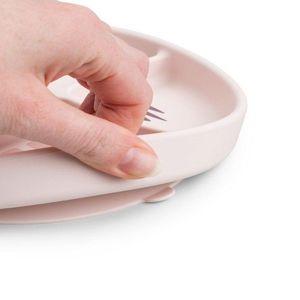 Farfurie compartimentata Stickstay Done by Deer Playground powder imagine