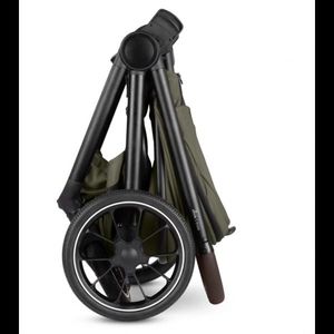 Carucior 2 in 1 pentru copii Circle Abc design S Three Verde cu suspensie, maner telescopic, suport reglabil pentru picioare, greutate admisa 22 kg imagine