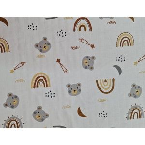 Scutec din muselina 80x80 cm Kreis Design Animale imagine