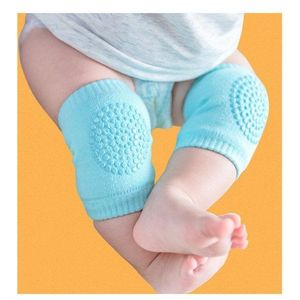 Genunchiere cu silicon pentru bebelusi 0-12 luni Gri petrol imagine