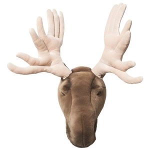 Decoratiune de perete Wild and Soft cap de elan Alfred imagine