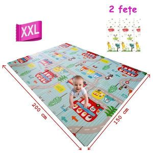 Covoras de joaca pentru copii 200 x 150 cm imagine