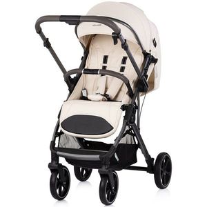 Carucior pentru copii Chipolino Omnia Cashmere cu maner reversibil, suport reglabil pentru picioare, roti cu suspensii imagine