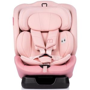Scaun auto pentru copii Chipolino Mondial Powder Pink 40-150 cm I-Size cu spatar reglabil imagine