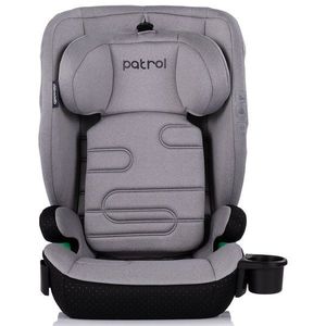 Scaun auto pentru copii Chipolino Patrol Platinum I-Size 100-150 cm cu sistem Isofix, husa detasabila si suport pentru pahar imagine