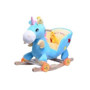 Balansoar cu roti 2 in 1 Unicorn muzical imagine