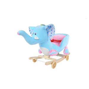 Balansoar 2 in 1 elefant cu roti si muzica imagine