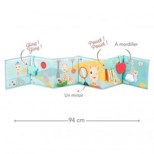 Carte senzoriala pliabila Girafa Sophie imagine