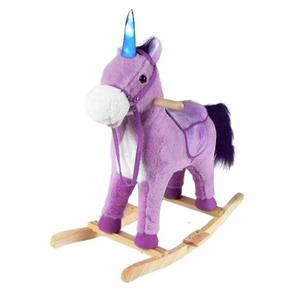 Balansoar calut unicorn cu lumini si sunete model 046 imagine