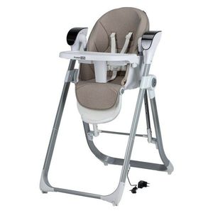 Scaun de masa si balansoar 2 in 1 FreeON Oli Deluxe Beige transformabil, multifunctional, cu melodii de leagan, 0 luni+ imagine