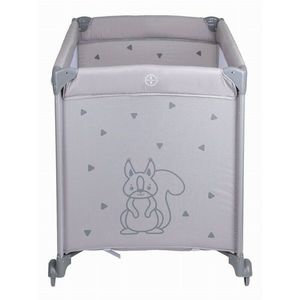 Patut pliabil cu un nivel 120x60 cm FreeON Nap Grey imagine